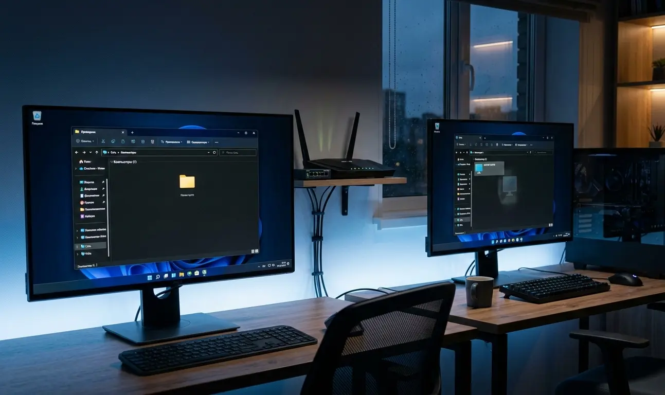 Компьютер не виден в локальной сети Windows: решение проблемы