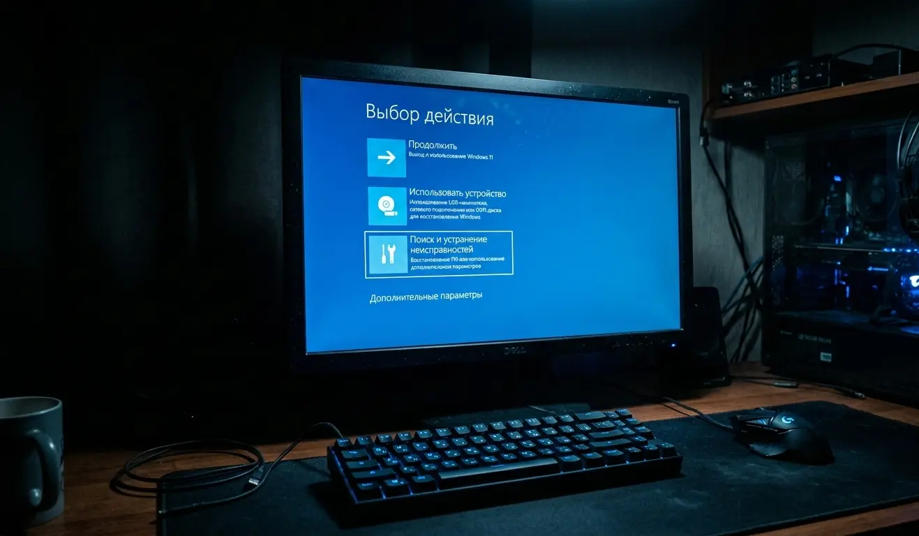 Как сбросить забытый пароль от Windows 10/11 без флешки