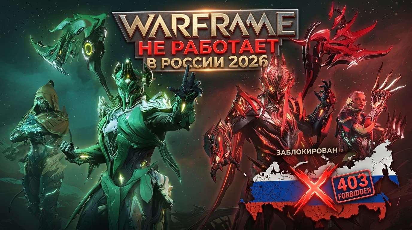 Warframe (Варфрейм) не работает в России 2026 — ошибка входа «проверьте введённую информацию», чат 10054, порты 4950/4955, сеть недоступна и как купить платину: пошаговое решение