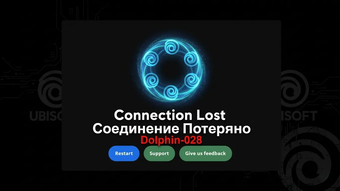 Ошибка Error Dolphin-028 в Ubisoft Connect: «при попытке входа произошла ошибка» — как исправить в 2026