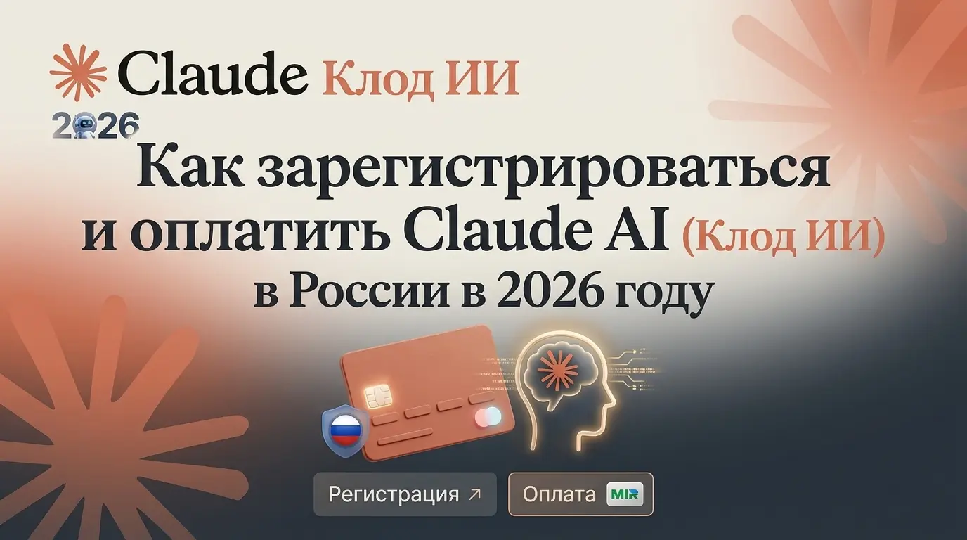 Claude Opus 4.8 и Sonnet 5 (Клод) в России 2026 — как зарегистрироваться и оплатить Pro без карты Visa: рабочие способы