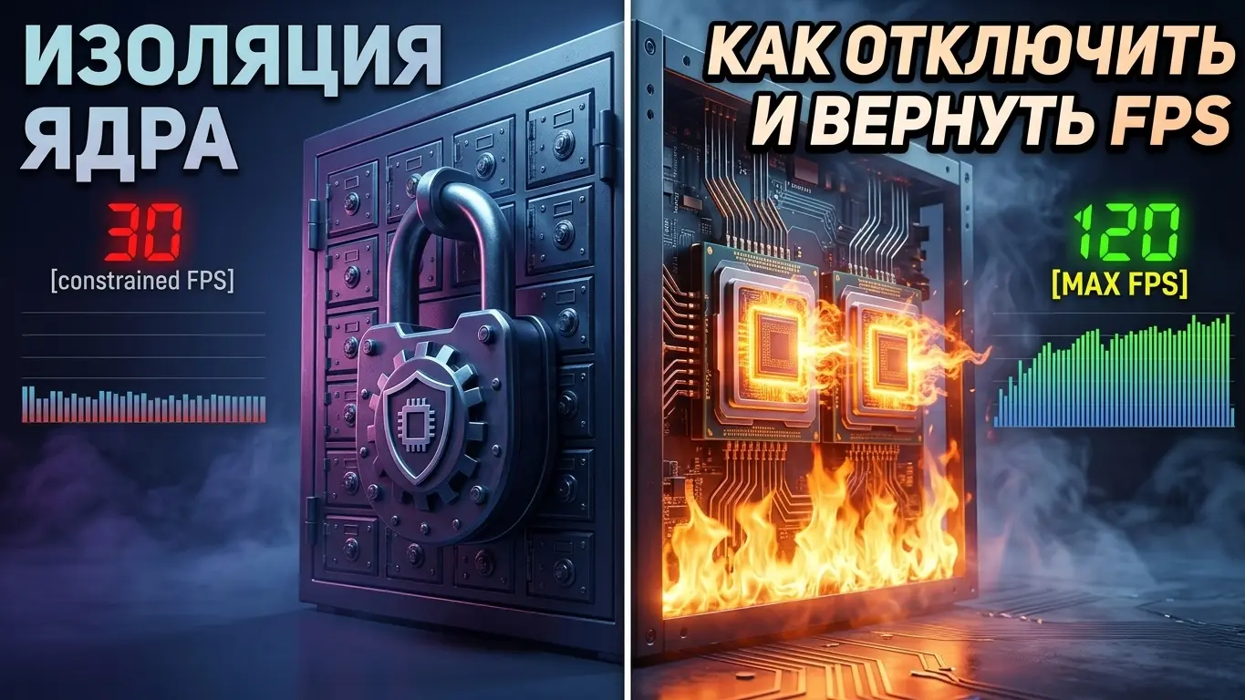 Изоляция ядра и целостность памяти в Windows 10/11: как отключить и вернуть FPS
