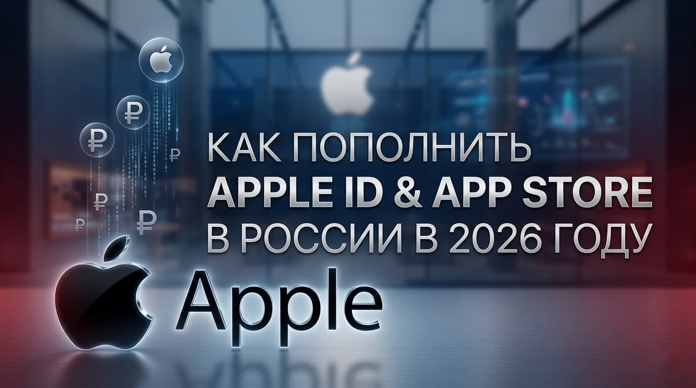 Подарочная карта App Store & iTunes в России 2026: купить за рубли через СБП и активировать на iPhone