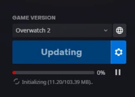 Overwatch не обновляется Battle.net зависло обновление