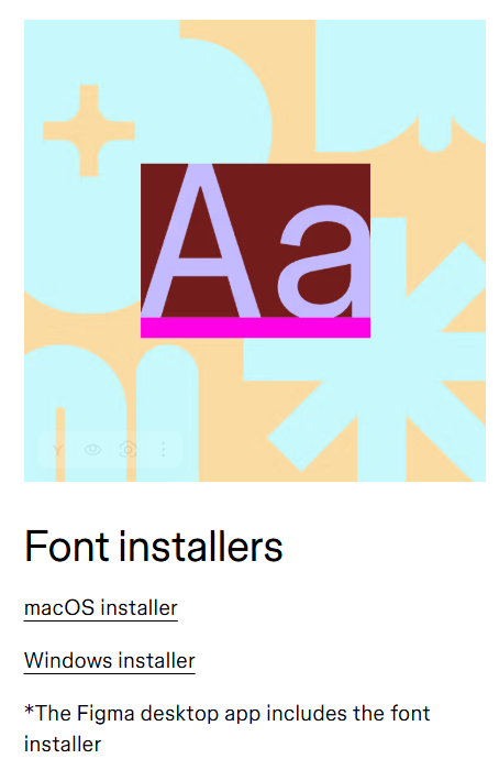 Figma Font Helper — установка агента для системных шрифтов